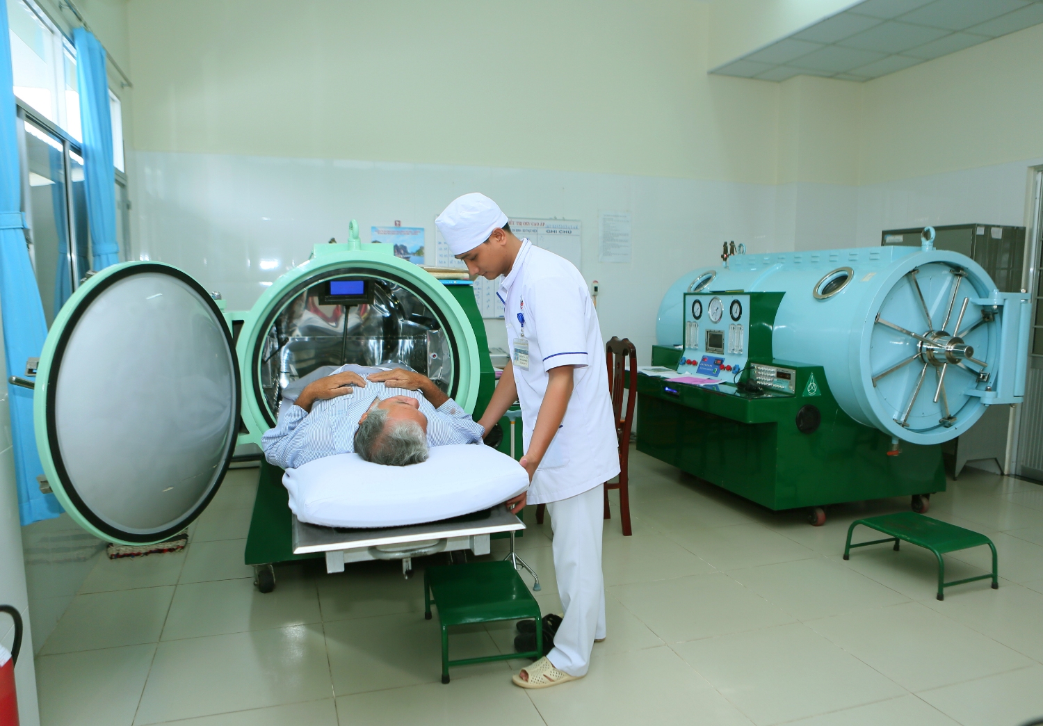 Điều trị bằng Oxy cao áp