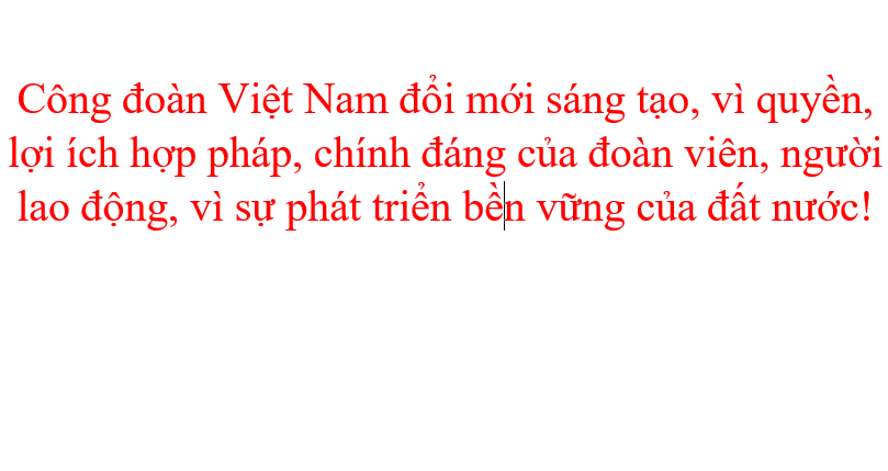công doan viêt nam
